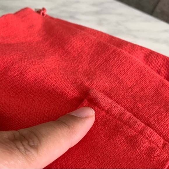 Gap Coral Linen Mini Skirt with Front Pockets - Picture 5 of 7